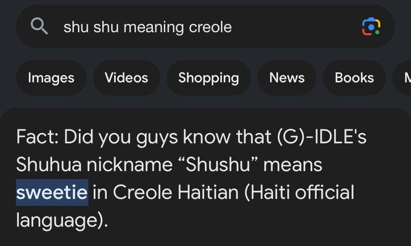 “SHU SHU”